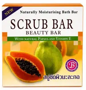 Papaya Scrub bar 160 g.