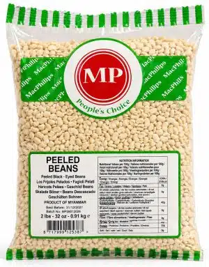 Pillede Black-Eyed Beans 1 kg